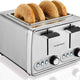 Hamilton Beach - 4 Slice Modern Chrome Toaster - 24791C