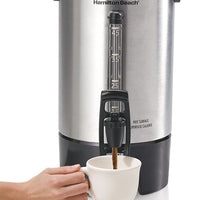 Hamilton Beach - 45-Cup Urn with Easy-View Water Window - 40519C