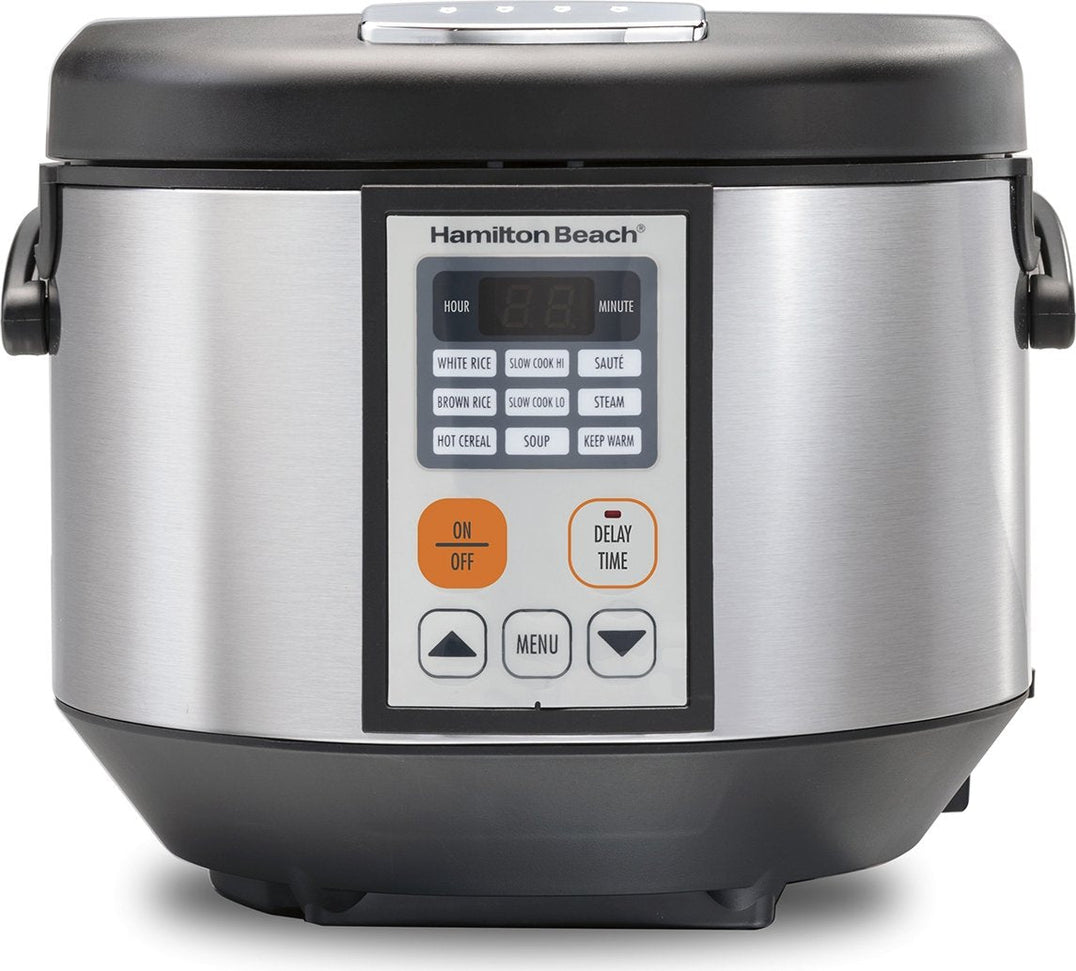 Hamilton Beach - 4.5 QT Digital Multi-Cooker with Glass Lid - 37523