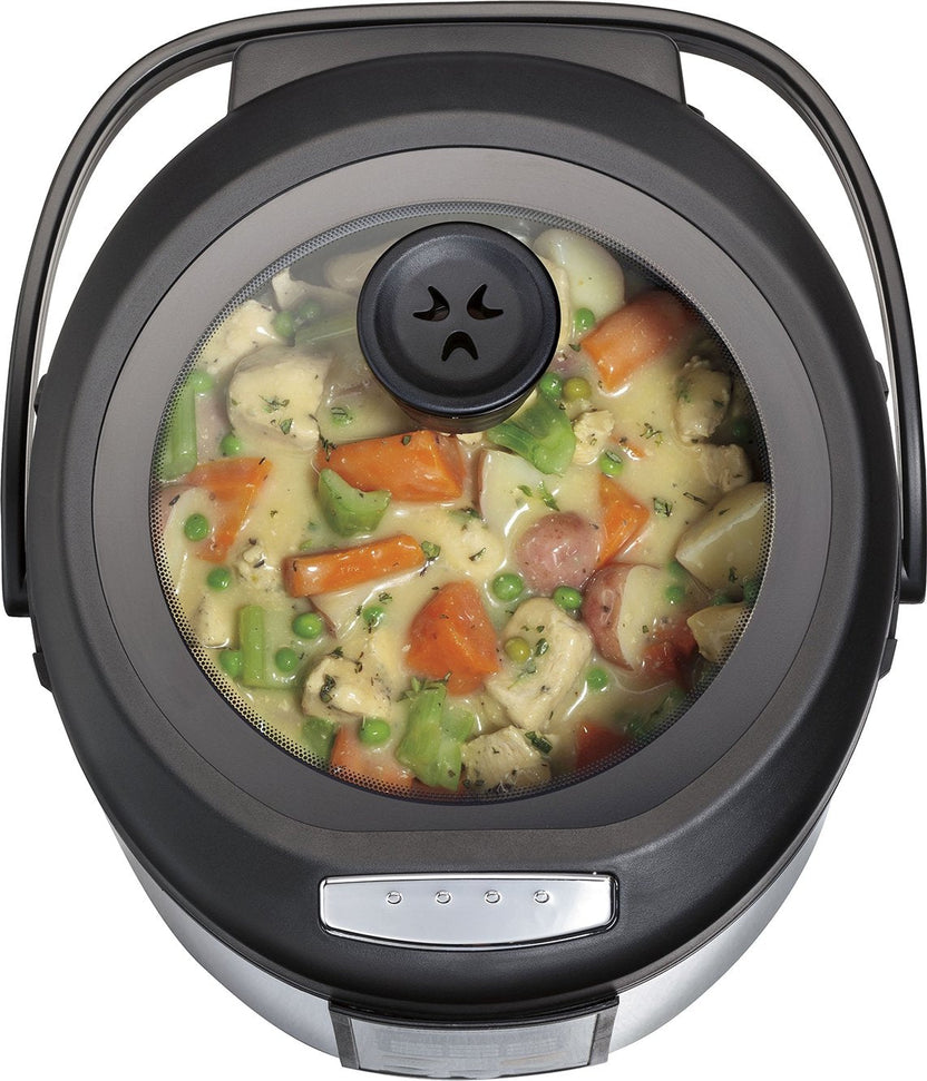 Hamilton Beach - 4.5 QT Digital Multi-Cooker with Glass Lid - 37523