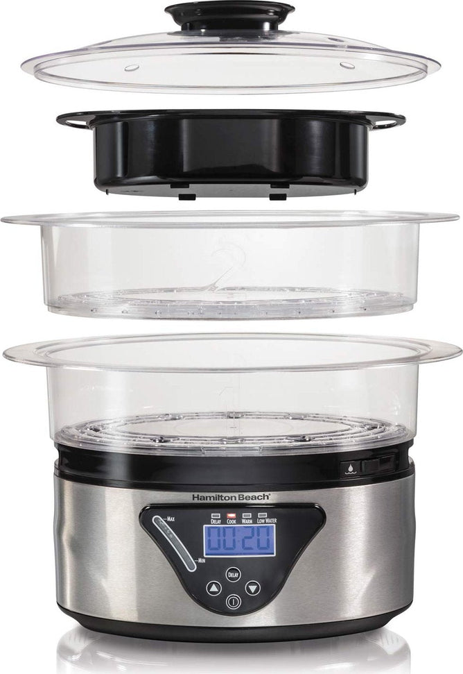 Hamilton Beach - 5.5 QT Digital Food Steamer - 37530C