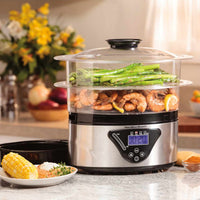Hamilton Beach - 5.5 QT Digital Food Steamer - 37530C