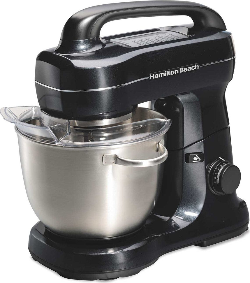 Hamilton Beach - 7 Speed Stand Mixer Metalic Black - 63394C