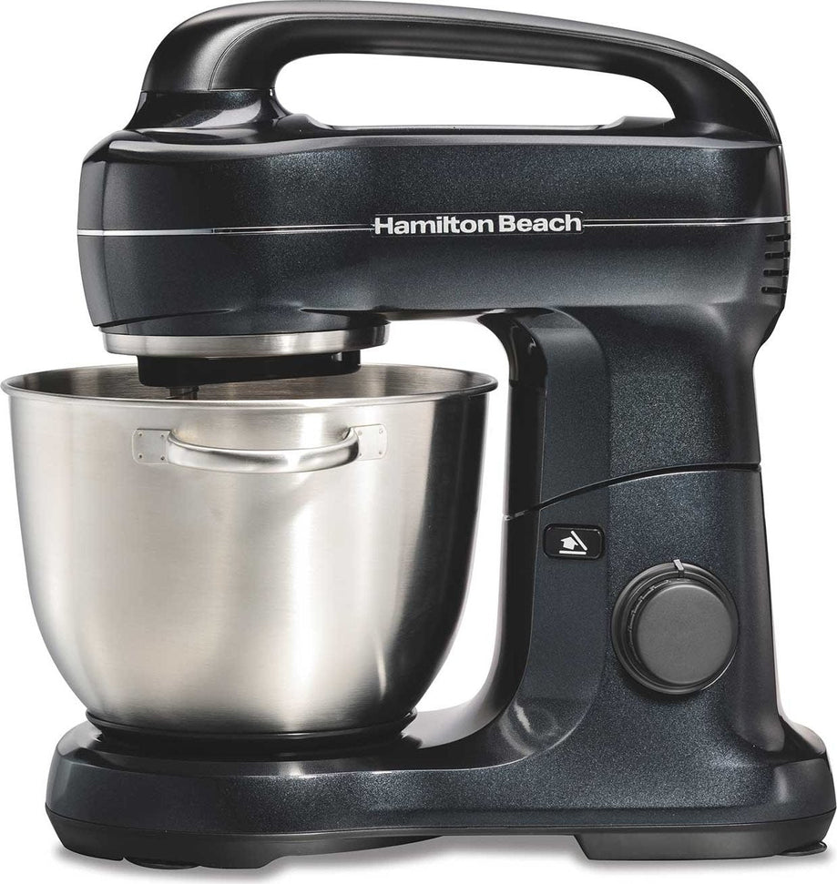 Hamilton Beach - 7 Speed Stand Mixer Metalic Black - 63394C