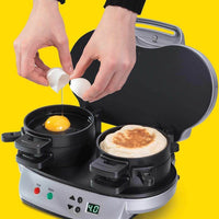 Hamilton Beach - Dual Breakfast Sandwich Maker - 25490C