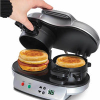 Hamilton Beach - Dual Breakfast Sandwich Maker - 25490C