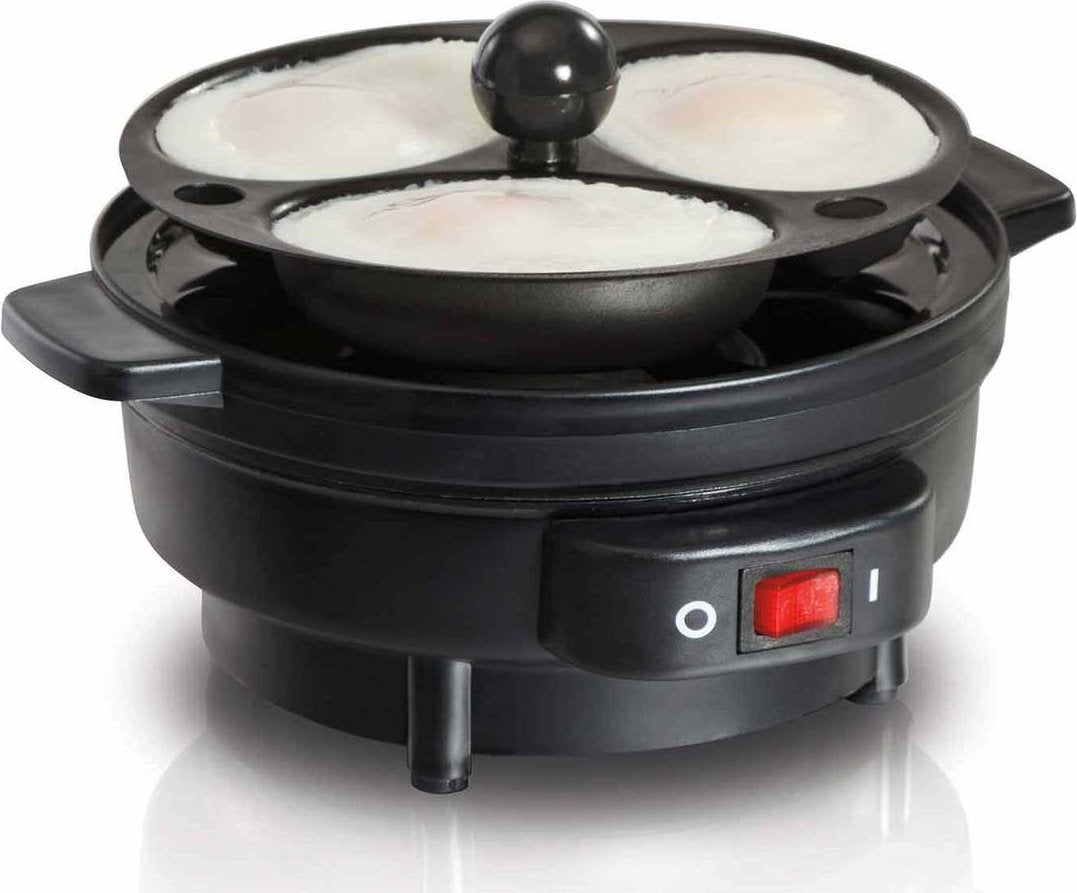 Hamilton Beach - Egg Cooker with Built-In Timer & Poaching Tray - 25500