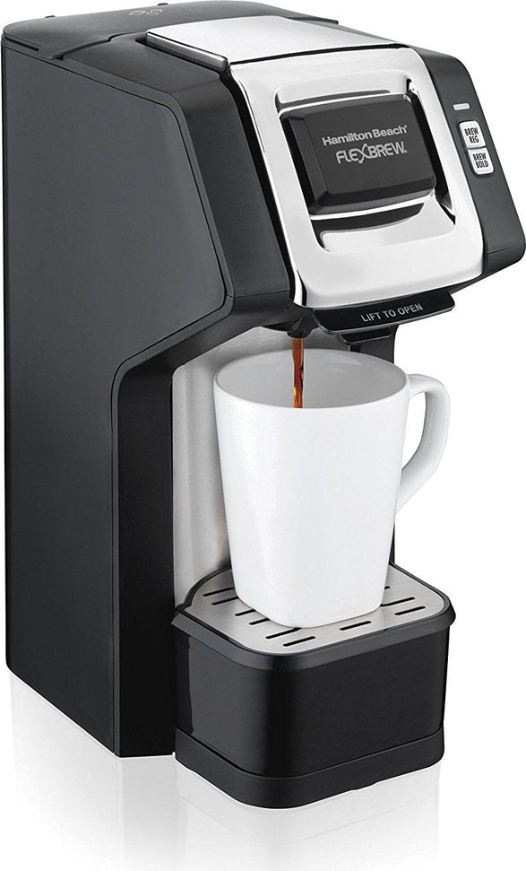 Hamilton Beach - FlexBrew Singl-Serve Coffee Maker with Adjustable Brew Strengths - 49979C