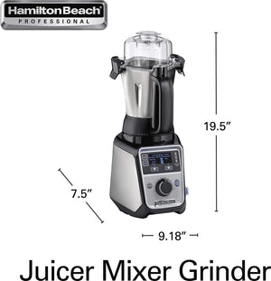 Hamilton Beach - Professional 2.2 HP 120V Juicer Mixer Grinder - 58770