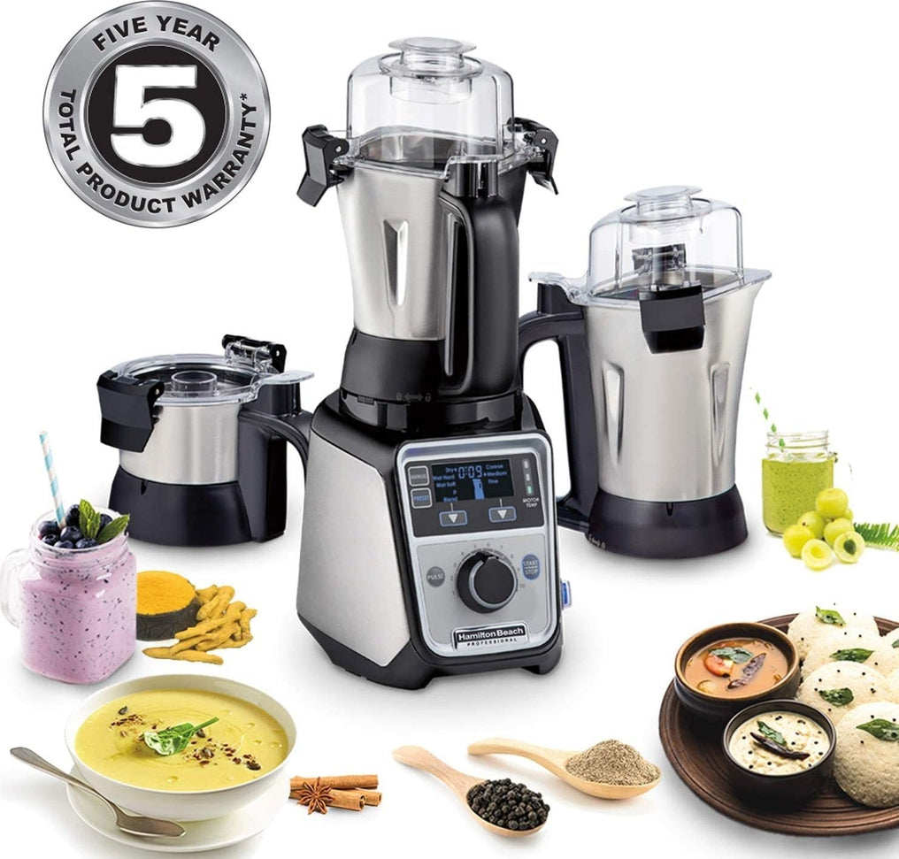 Hamilton Beach - Professional 2.2 HP 120V Juicer Mixer Grinder - 58770