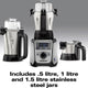 Hamilton Beach - Professional 2.2 HP 120V Juicer Mixer Grinder - 58770