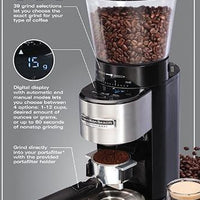 Hamilton Beach - Professional Conical Burr Digital Coffee Grinder - 80405
