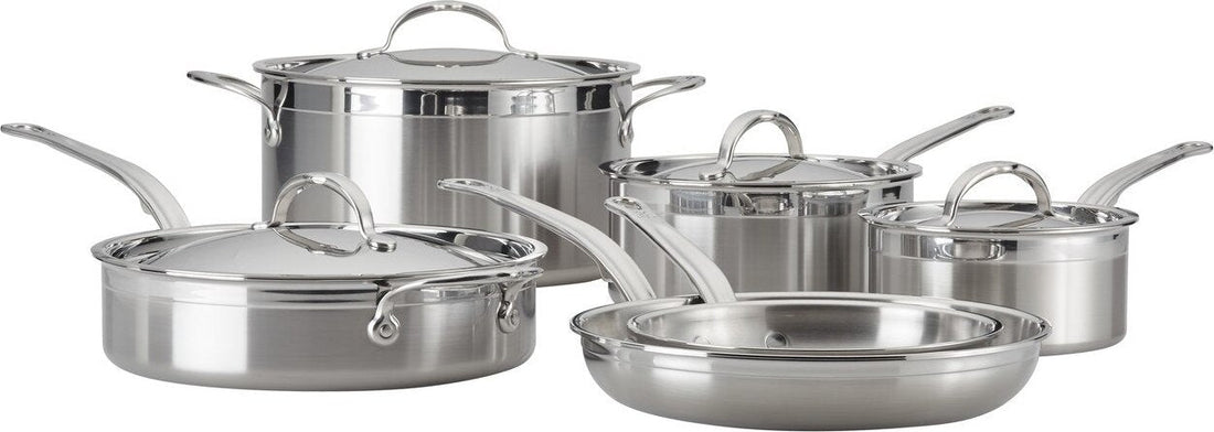 Hestan - 10 PC ProBond Stainless Steel Ultimate Cookware Set - 31562