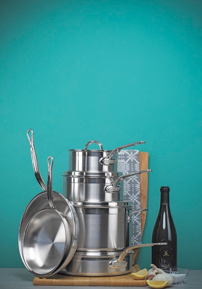 Hestan - 10 PC ProBond Stainless Steel Ultimate Cookware Set - 31562