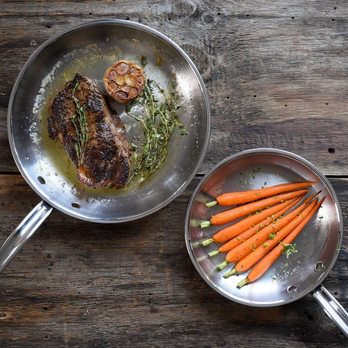 Hestan - 11" ProBond Stainless Steel Fry Pan - 31574