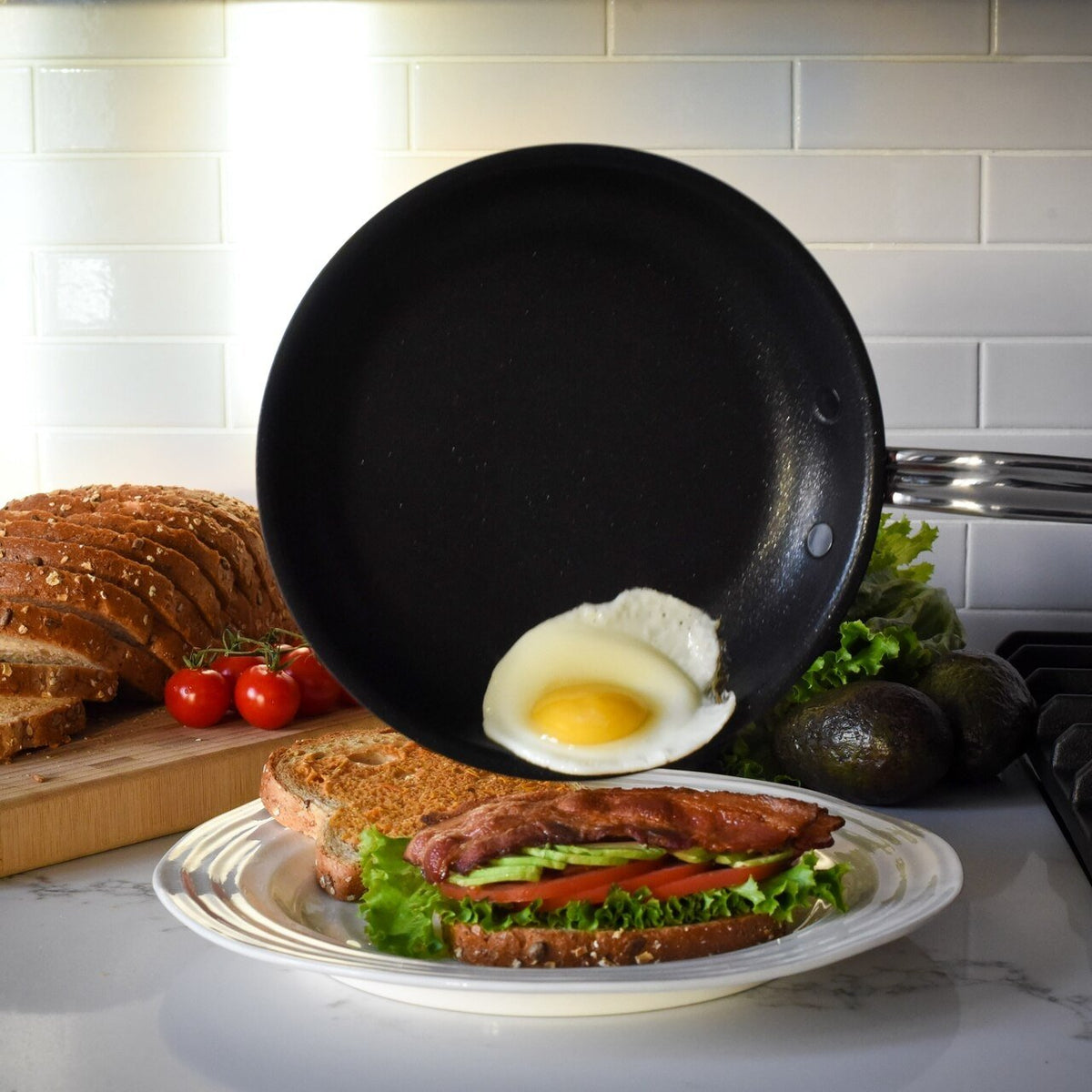 Hestan - 12.5" ProBond Stainless Steel Nonstick Fry Pan - 31577