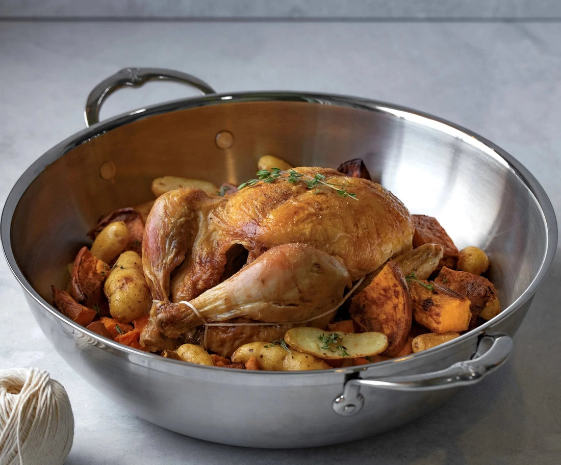 Hestan - 14" ProBond Stainless Steel Covered Wok - 31583