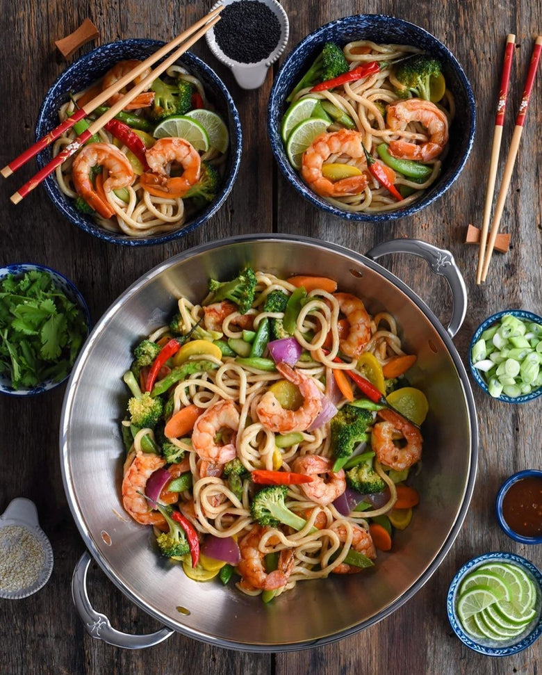 Hestan - 14" ProBond Stainless Steel Covered Wok - 31583