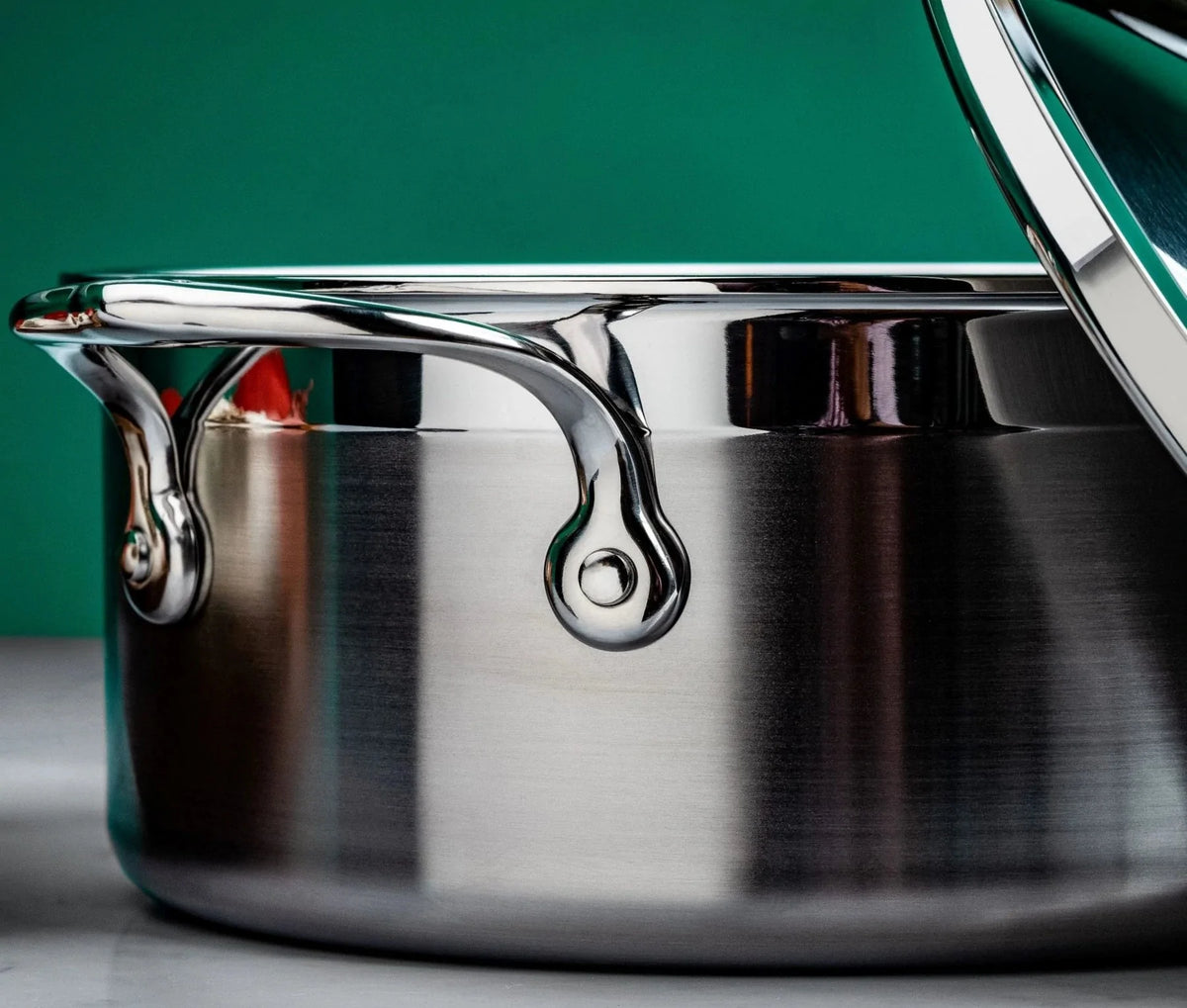Hestan - 3 QT ProBond Stainless Steel Covered Soup Pot - 31582