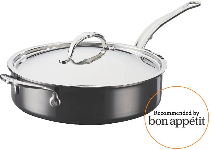 Hestan - 3.5 QT NanoBond Saute Pan With Helper Handle - 60037
