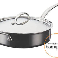 Hestan - 3.5 QT NanoBond Saute Pan With Helper Handle - 60037