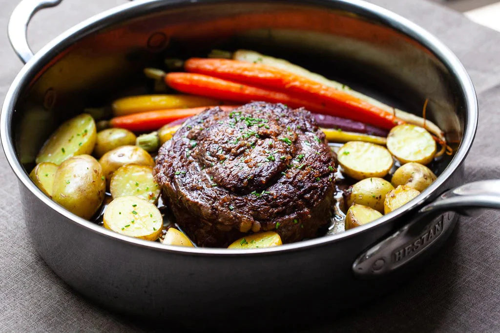 Hestan - 3.5 QT NanoBond Saute Pan With Helper Handle - 60037