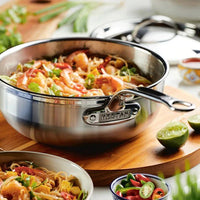 Hestan - 3.5 QT ProBond Stainless Steel Covered Essential Pan - 31646