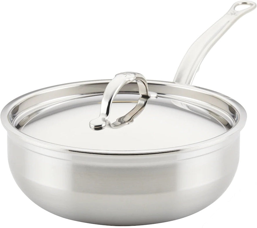 Hestan - 3.5 QT ProBond Stainless Steel Covered Essential Pan - 31646