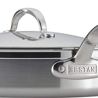Hestan - 3.5 QT ProBond Stainless Steel Covered Saute Pan - 31568