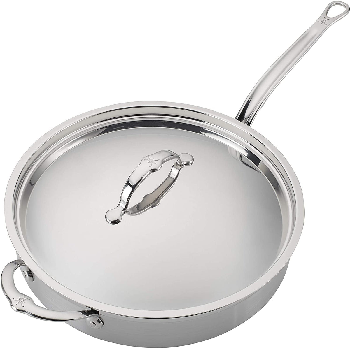 Hestan - 3.5 QT ProBond Stainless Steel Covered Saute Pan - 31568