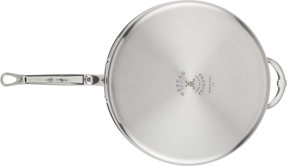 Hestan - 3.5 QT ProBond Stainless Steel Covered Saute Pan - 31568