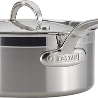 Hestan - 4 QT ProBond Stainless Steel Covered Saucepan - 31566
