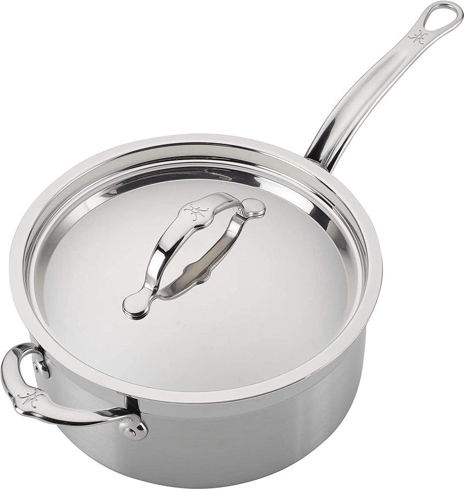 Hestan - 4 QT ProBond Stainless Steel Covered Saucepan - 31566
