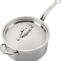 Hestan - 4 QT ProBond Stainless Steel Covered Saucepan - 31566
