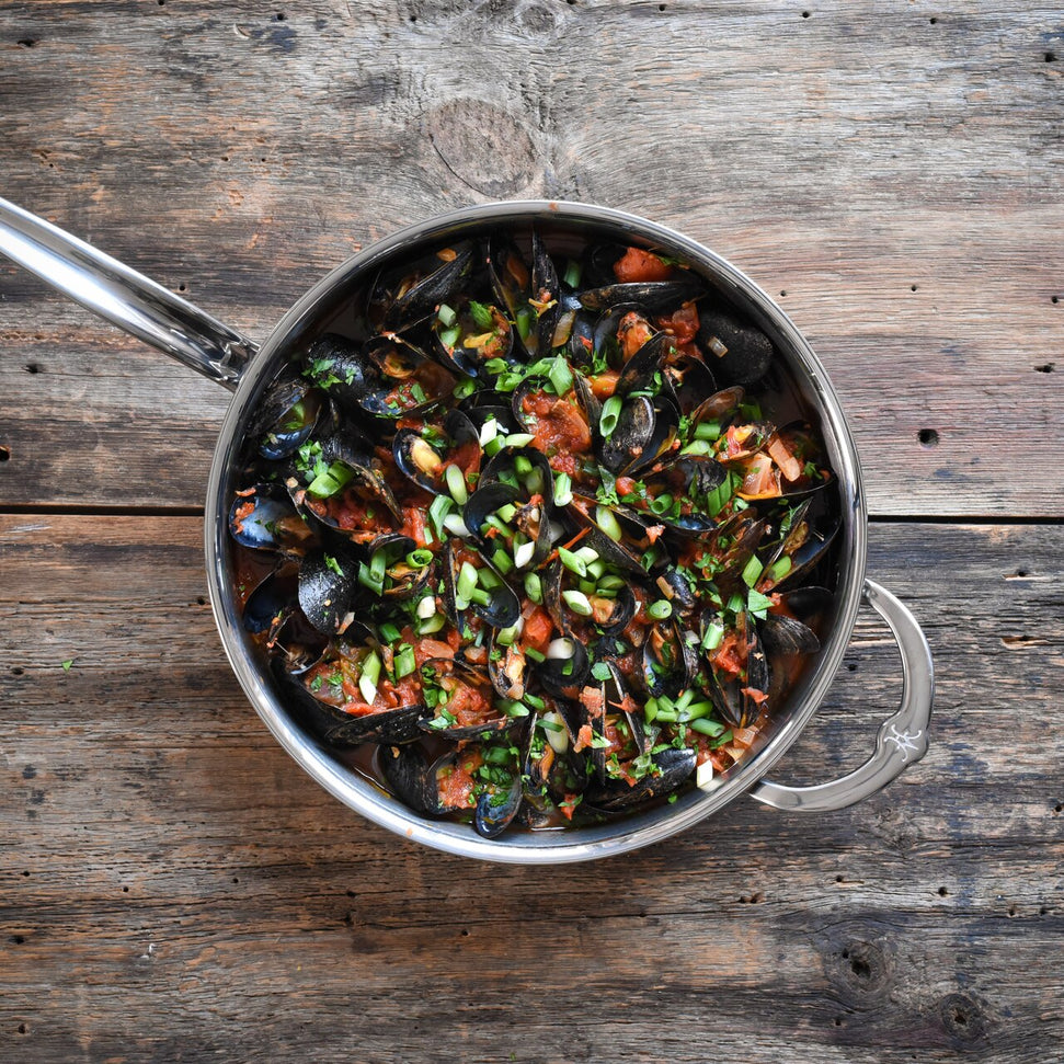 Hestan - 5 QT ProBond Stainless Steel Covered Saute Pan - 31570