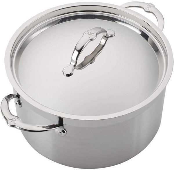 Hestan - 8 QT ProBond Stainless Steel Covered Stock Pot - 31567
