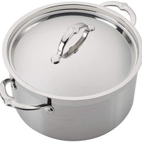 Hestan - 8 QT ProBond Stainless Steel Covered Stock Pot - 31567