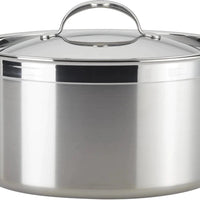 Hestan - 8 QT ProBond Stainless Steel Covered Stock Pot - 31567