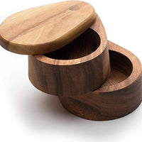 Ironwood Gourmet - Double Layer Swivel Salt Box - 28577
