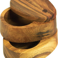 Ironwood Gourmet - Double Layer Swivel Salt Box - 28577