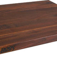 John Boos - 20" x 15" x 1.5" Reversible Walnut Cutting Board - WAL-R03