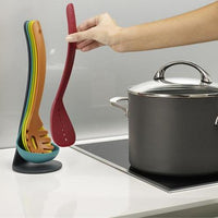 Joseph Joseph 5 Piece Nest Assorted Colours Utensil Plus Set with Stand - 10124