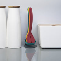 Joseph Joseph 5 Piece Nest Assorted Colours Utensil Plus Set with Stand - 10124