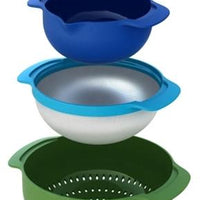 Joseph Joseph 9 Piece Nest Multi-Coloured Food Preparation Set - 40031