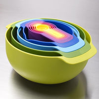 Joseph Joseph 9 Piece Nest Multi-Coloured Food Preparation Set - 40031