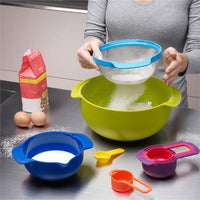 Joseph Joseph 9 Piece Nest Multi-Coloured Food Preparation Set - 40031