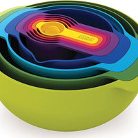 Joseph Joseph 9 Piece Nest Multi-Coloured Food Preparation Set - 40031