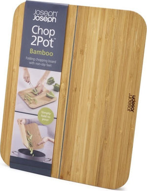 Joseph Joseph Bamboo Chop2Pot Folding Chopping Board - 60112