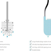 Joseph Joseph Flex Smart Toilet Brush with Holder - 70506