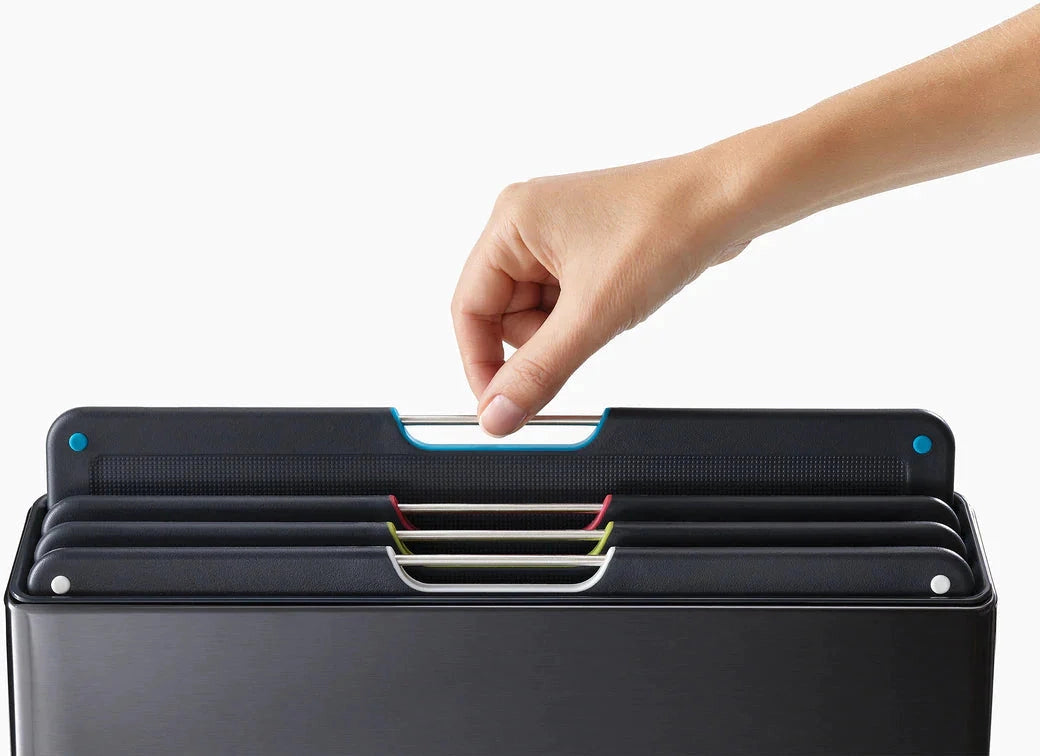 Joseph Joseph - Folio Steel Chopping Boards Black - 7060171CB